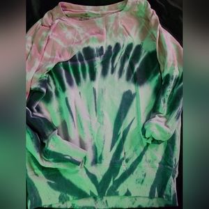 Tie dye oversized shirt